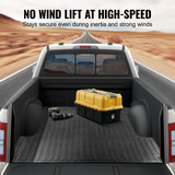 VEVOR Truck Bed Mat, Fits for 2015-2020 Ford F150 5.5 FT Short Bed, 66.5" x 64" Rubber Truck Bed Liner, 1/4" Thick Bed Mat Car Accessories for All-Weather Protection, Prevent Slipping or Damage