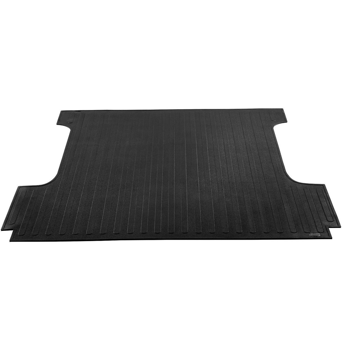 a black mat on a white background
