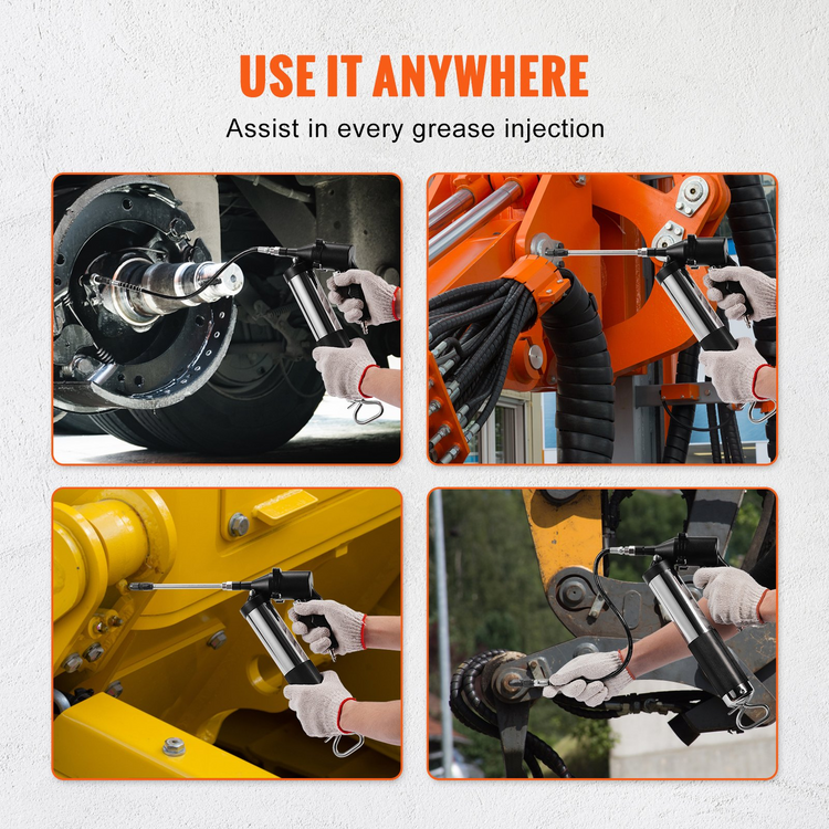 a collage of hands holding a tool