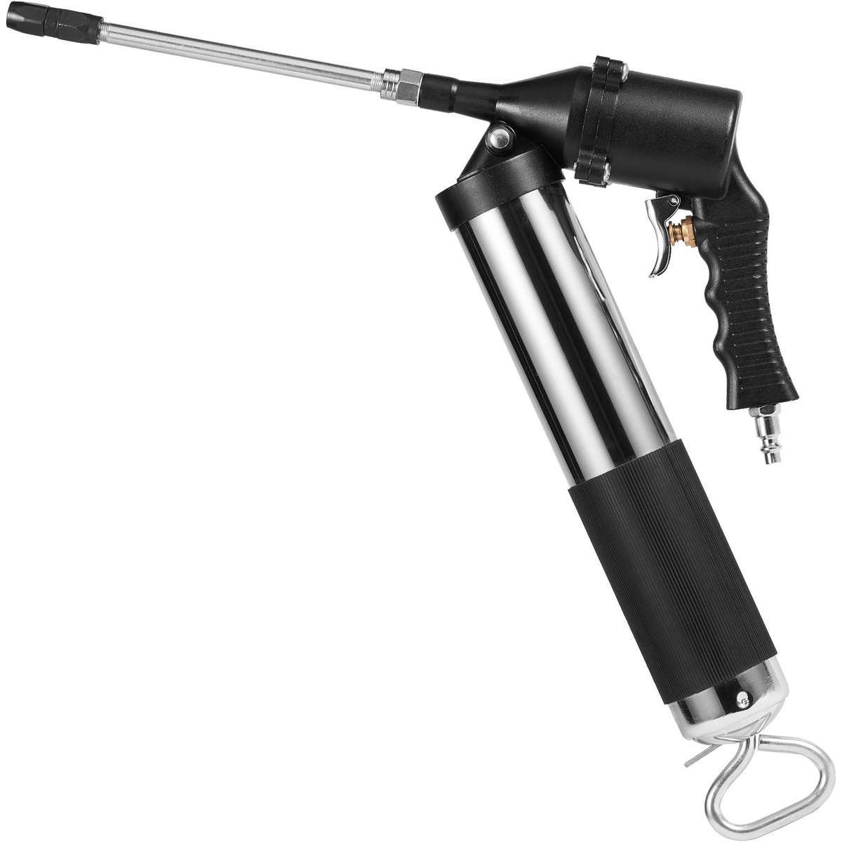 a black and silver tool
