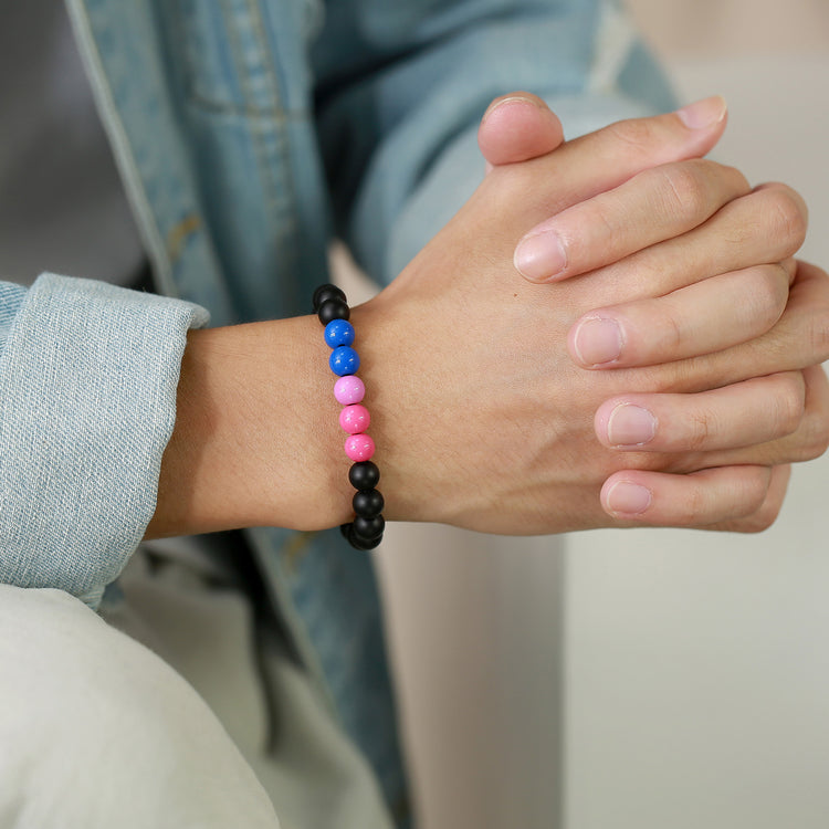 a person wearing a bracelet
