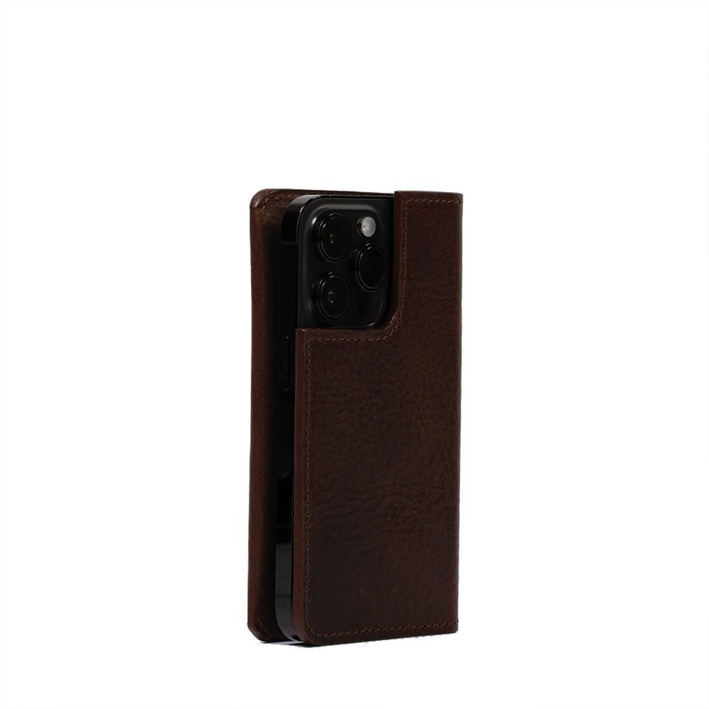 iPhone 15 series Leather Folio Case Wallet with MagSafe - The Minimalist 1.0