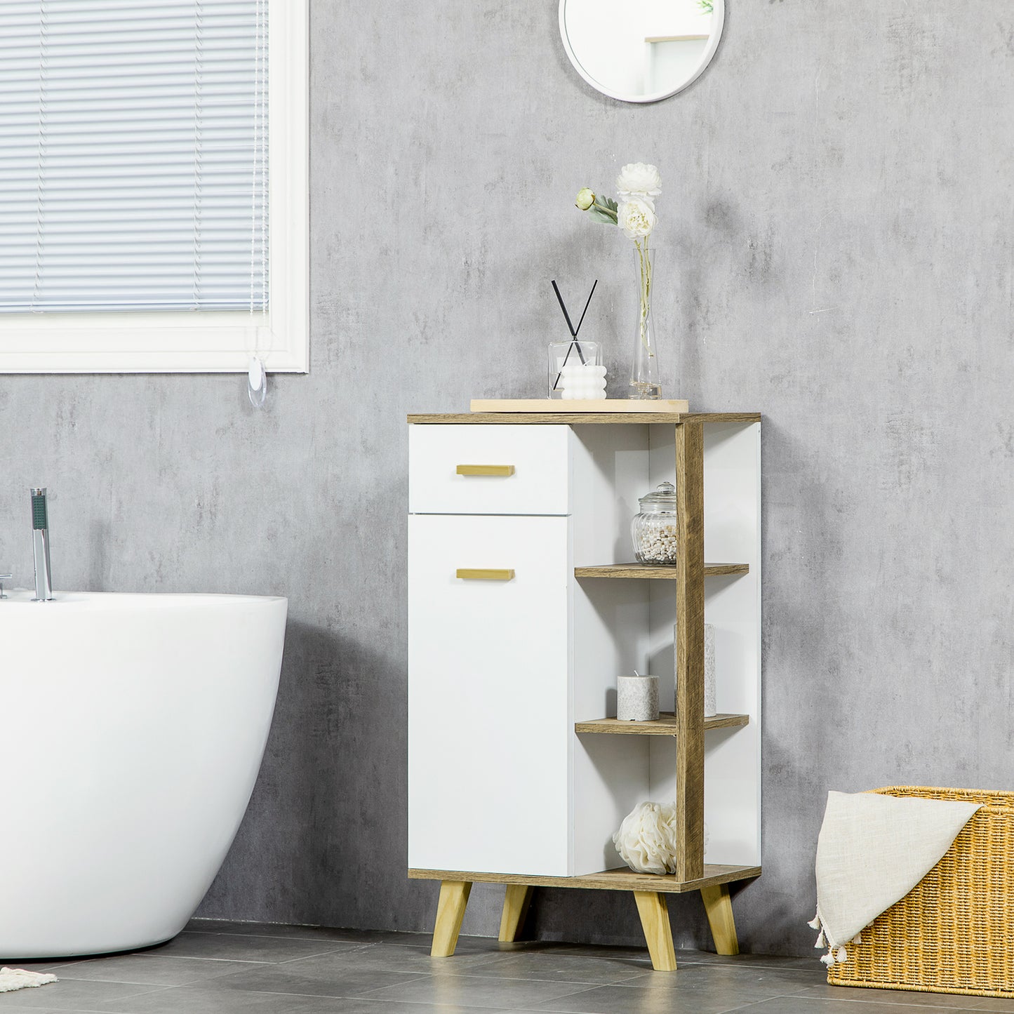 Bathroom Floor Cabinet