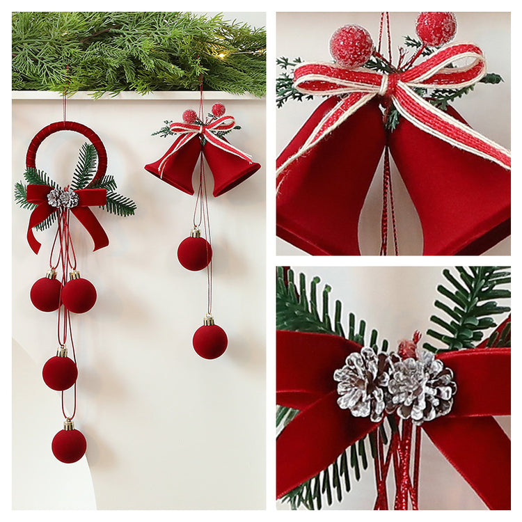 a collage of christmas decorations