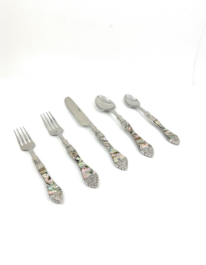 Stainless Steel Flatware set of 20 with Seap work Handle