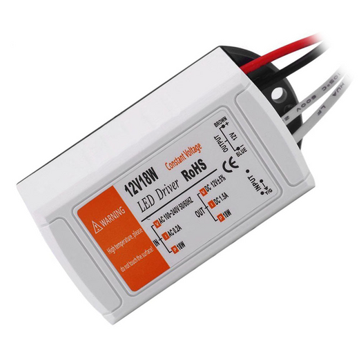 18W Compact LED Driver AC 230V to DC12V 1.5 Amp Power Supply Transformer~3280
