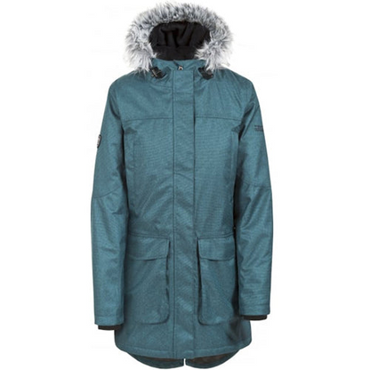 Ladies Trespass Thundery Waterproof Parka Jacket