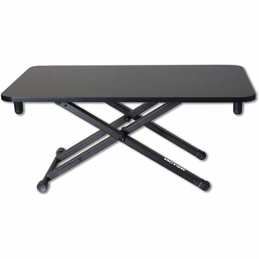 Victor Laptop Desk Riser - 28.7" Width x 18.5" Depth - Desk - Black