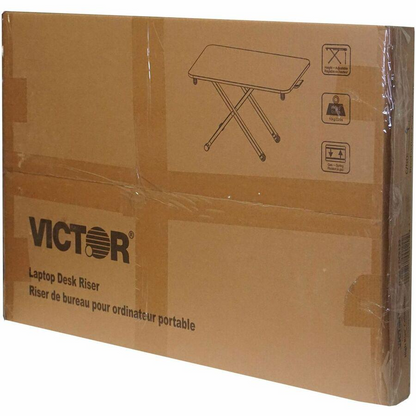 Victor Laptop Desk Riser - 28.7" Width x 18.5" Depth - Desk - Black