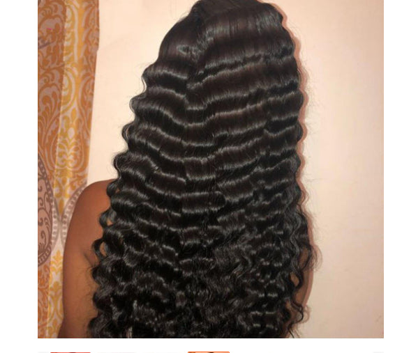 a screenshot of a woman's hair