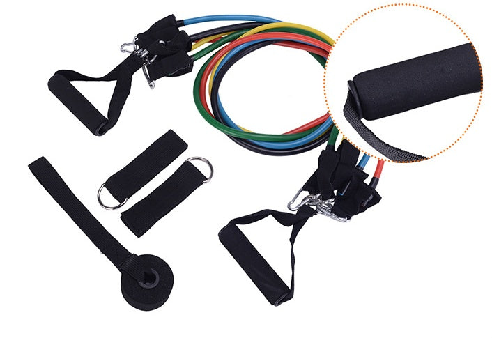 a set of elastic bands