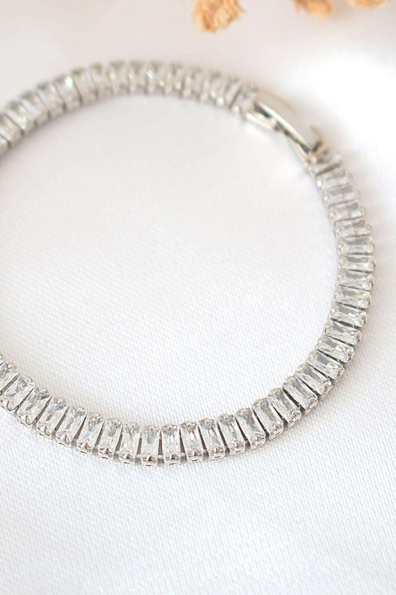925 Silver CZ Tennis Bracelet