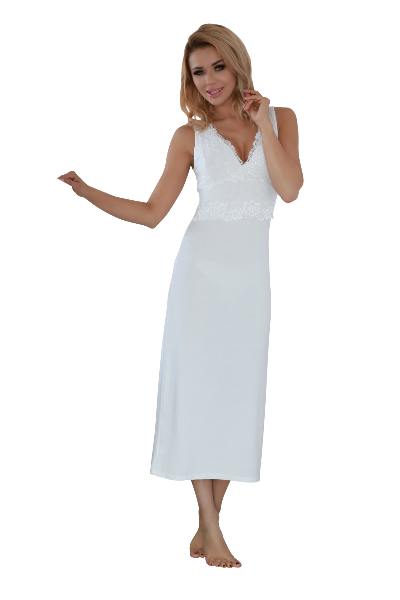 Luxury Long Camisole Chemise
