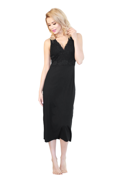Luxury Long Camisole Chemise