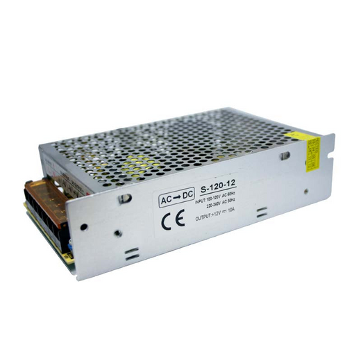 12V LED Driver 120W 10A Power Supply 110V-240V AC to 12V DC IP20 Transformer~3376