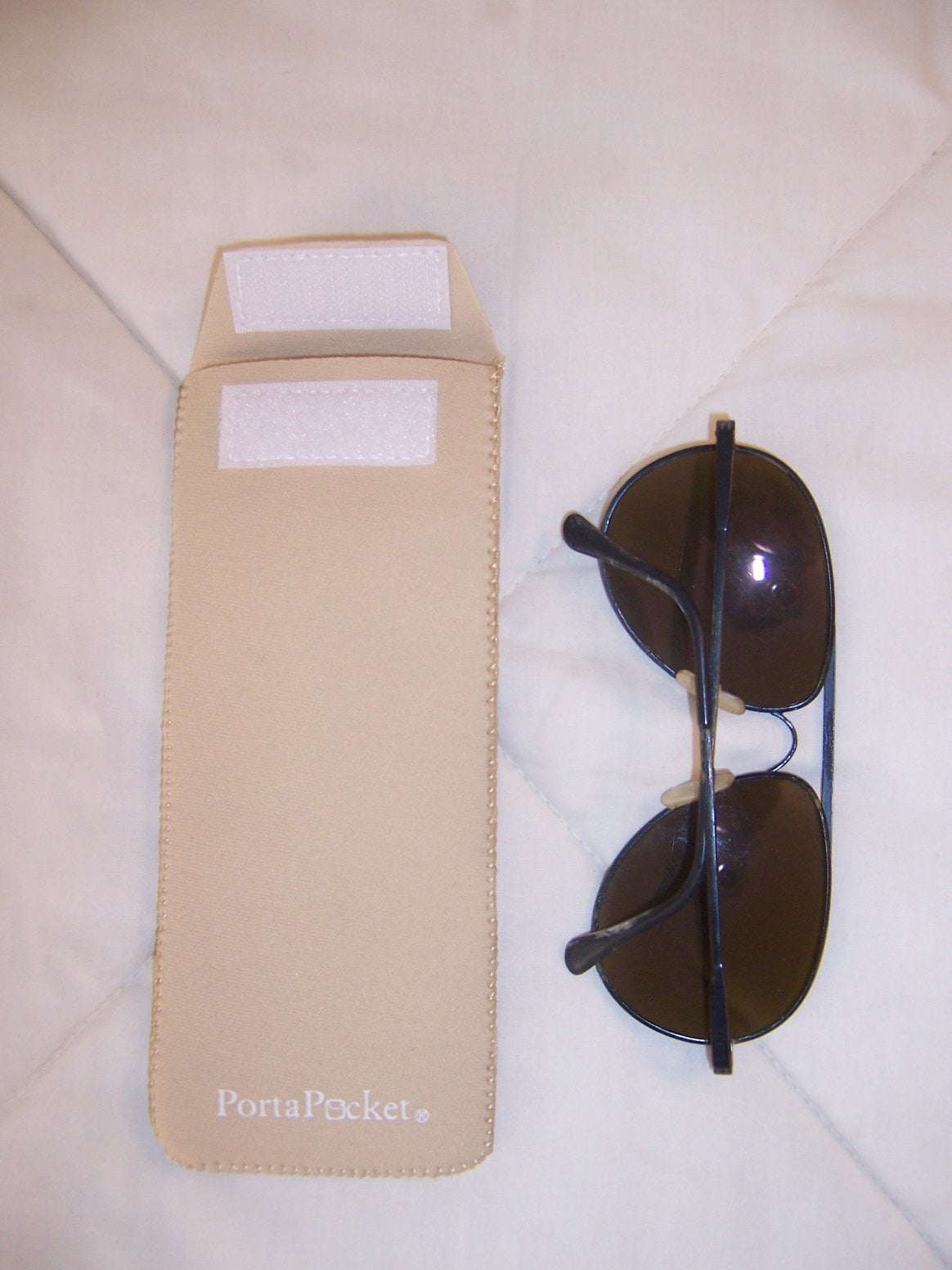 a sunglasses in a case