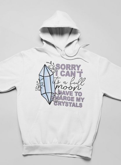 I Have To Charge My Crystals Hoodie