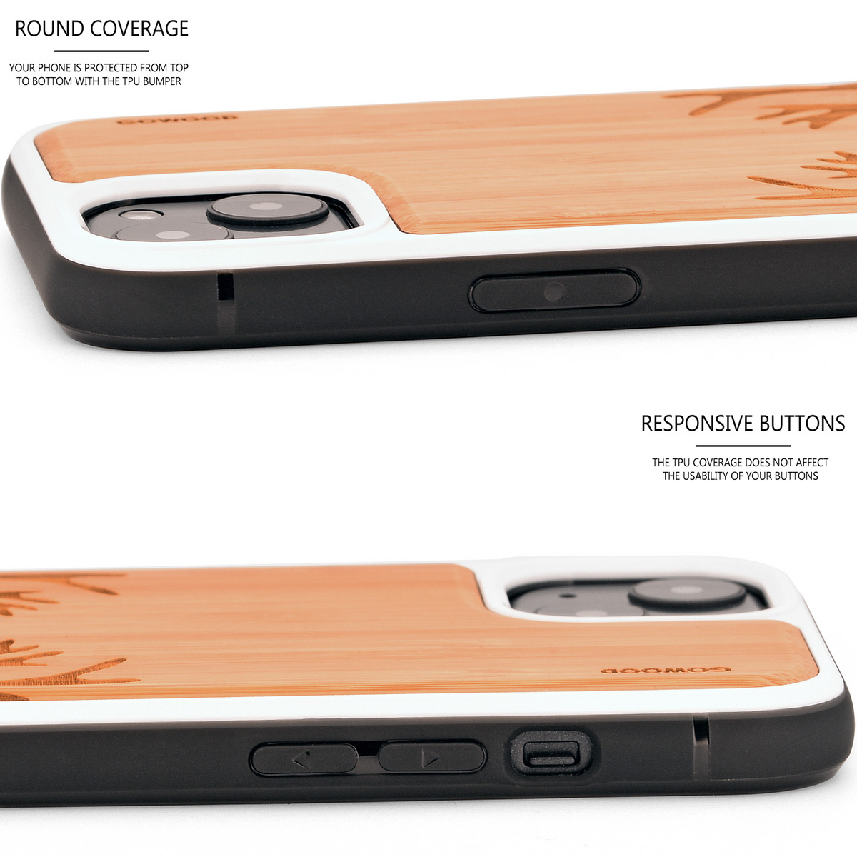 a close up of a phone case