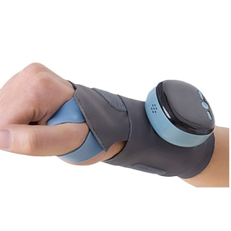 a hand with a wrist brace