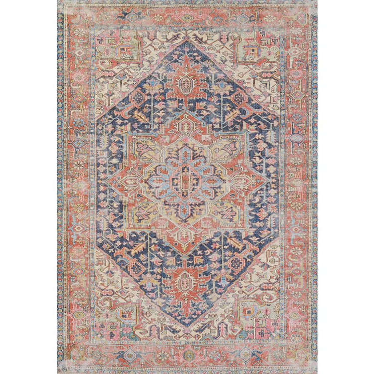 a rug with a pattern