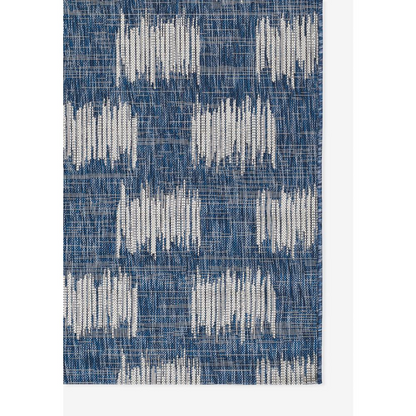 Transitional Rectangle Area Rug, Blue, 5'3" X 7'6"