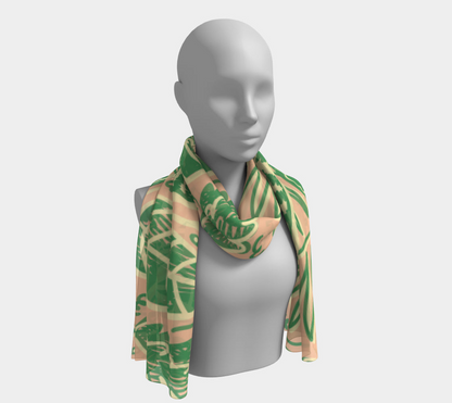 Spring Graffiti Scarf
