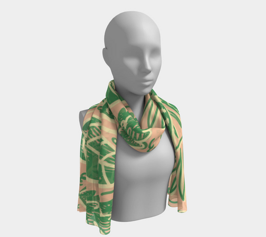 Spring Graffiti Scarf
