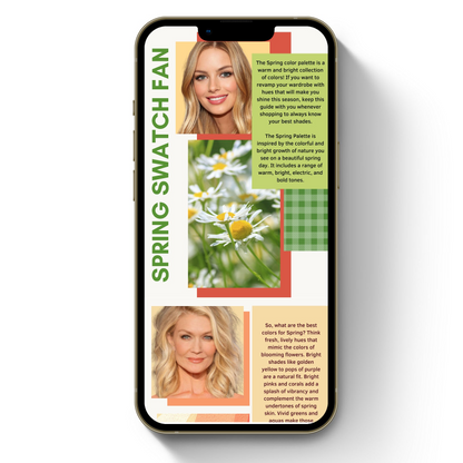 Spring Digital Swatch Download