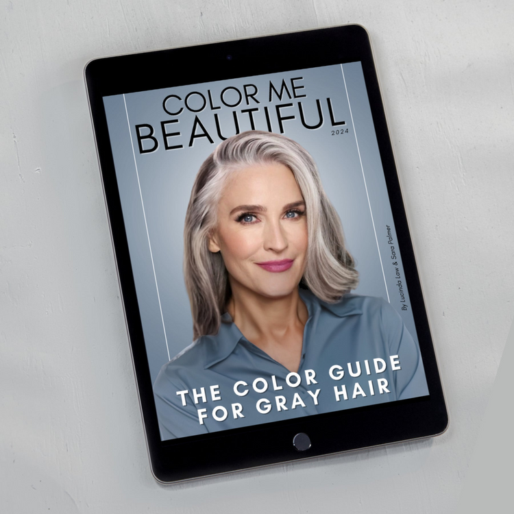 a tablet with a woman on the cover