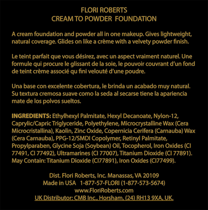 Creme to Powder Foundation