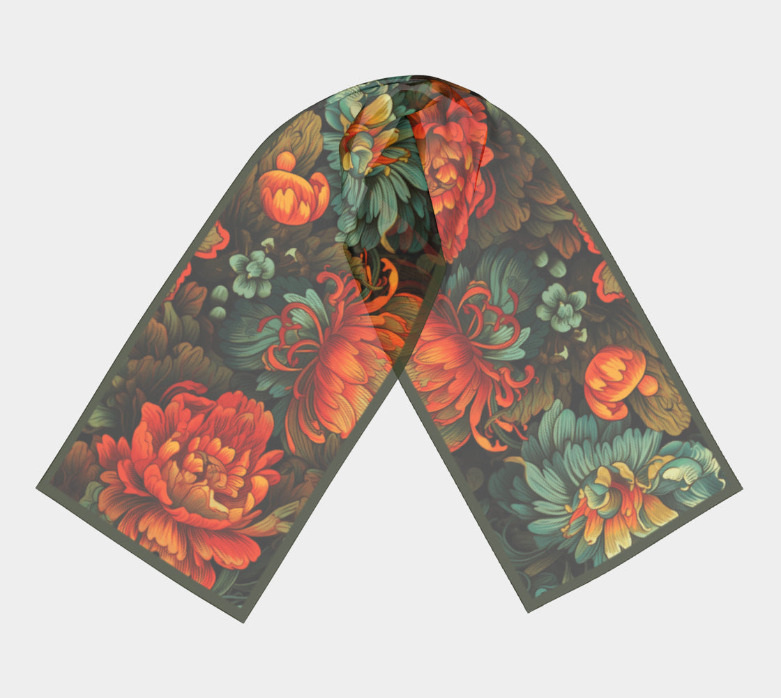Autumn Jardin Scarf