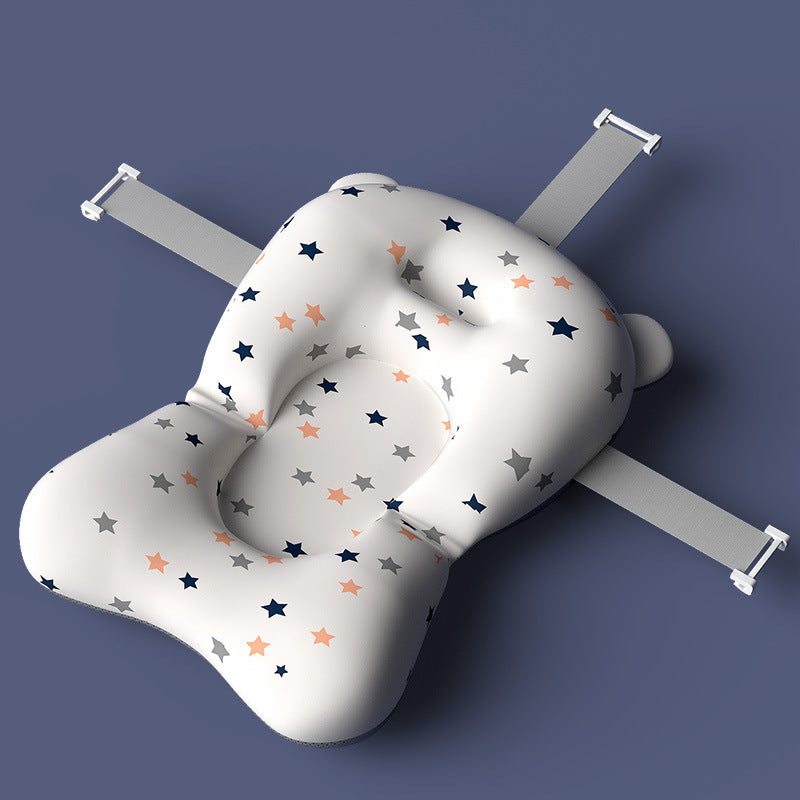 a baby seat with stars on it