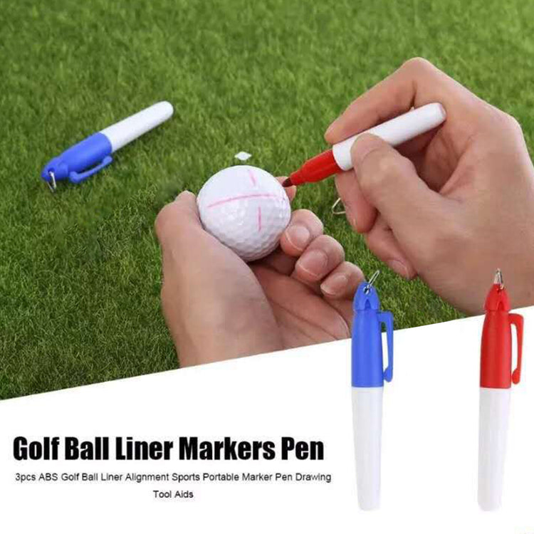 a person drawing a golf ball