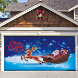Cartoon Christmas Party Backdrop Cloth