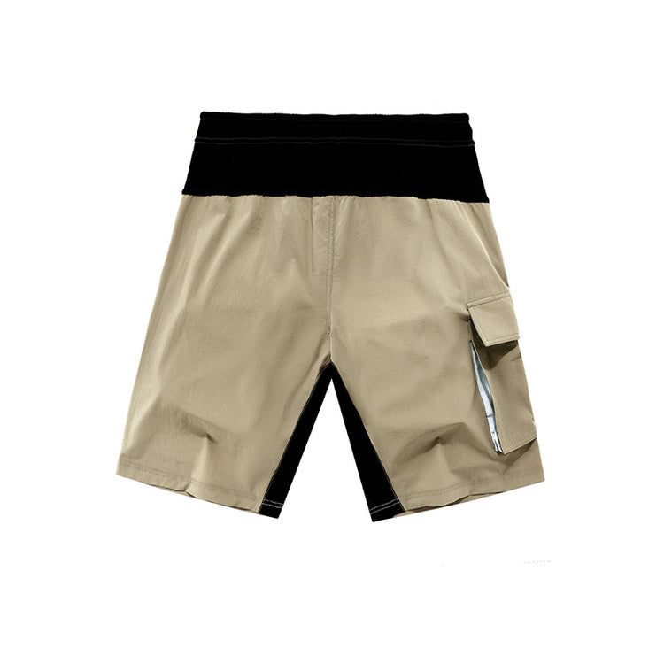 a pair of shorts with a pocket