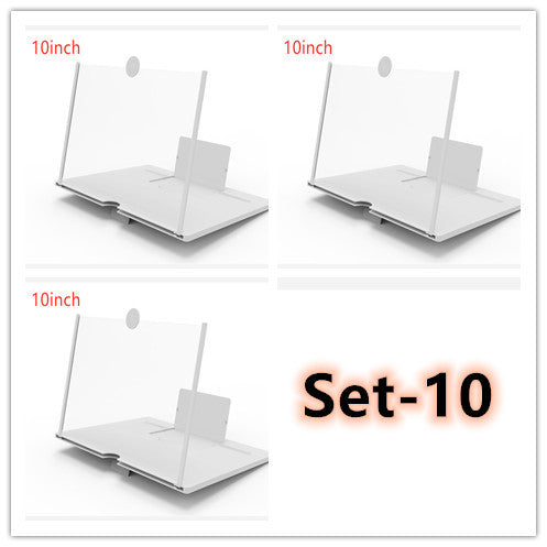 a white plastic case with a clear plastic cover