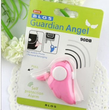 a pink device in a package