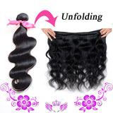 Peruvian Virgin Human Hair Body-Wave Extensions