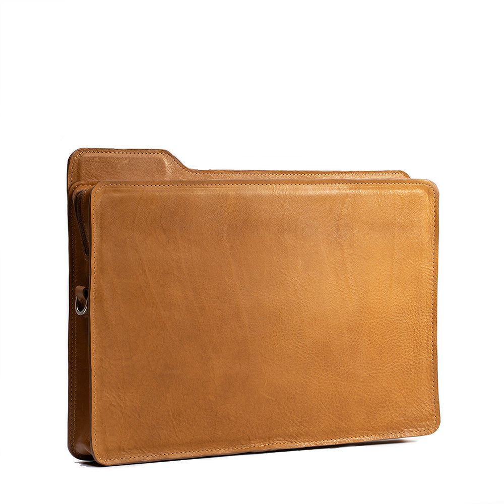 Leather bag for laptop - The File