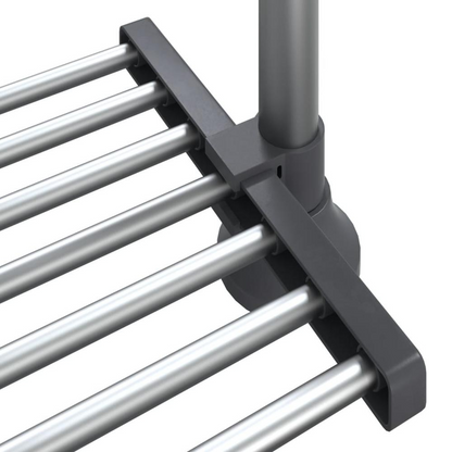 Kitchen Shelf 19.7"x9.8"x(19.7"-27.6") Aluminum