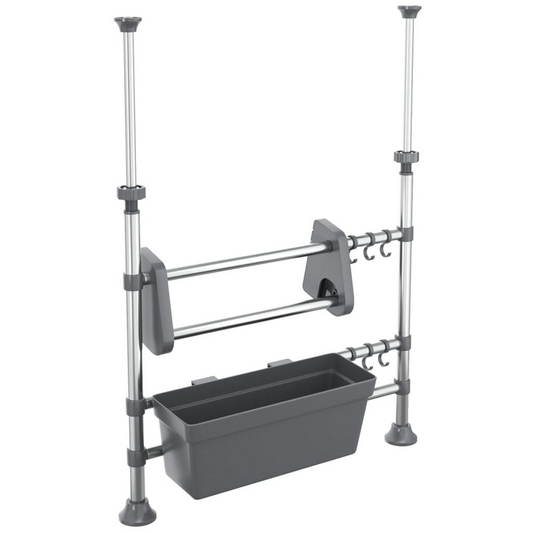 Adjustable Kitchen Organizer Aluminum