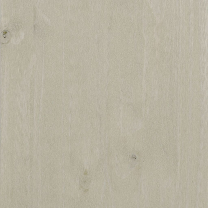 vidaXL Wardrobe HAMAR White 39"x17.7"x53.9" Solid Wood Pine