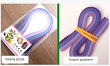Gradient Origami Lucky Star Paper Set