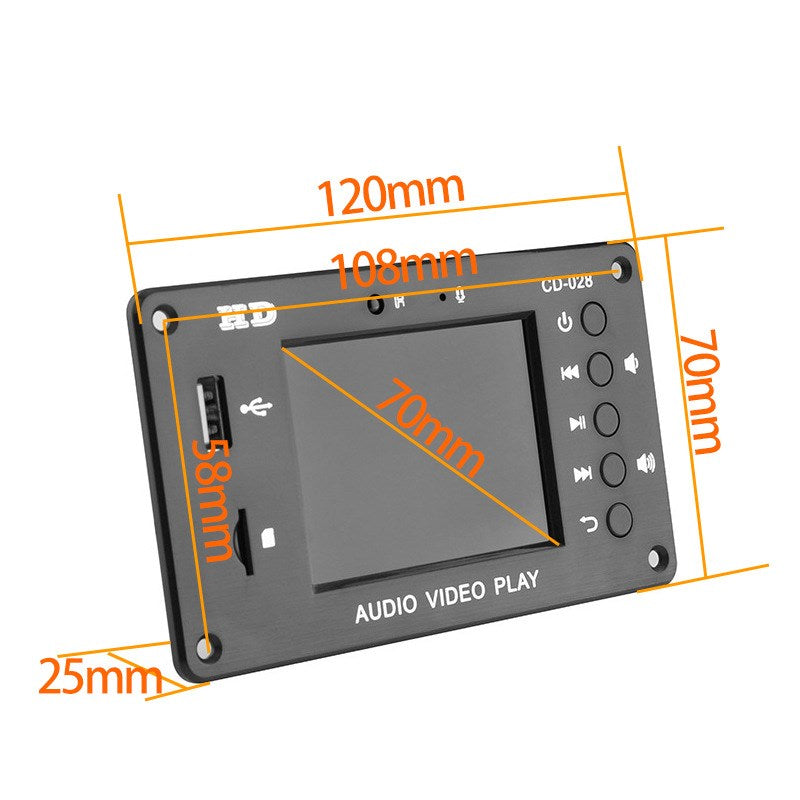 LCD motherboard remote control back board