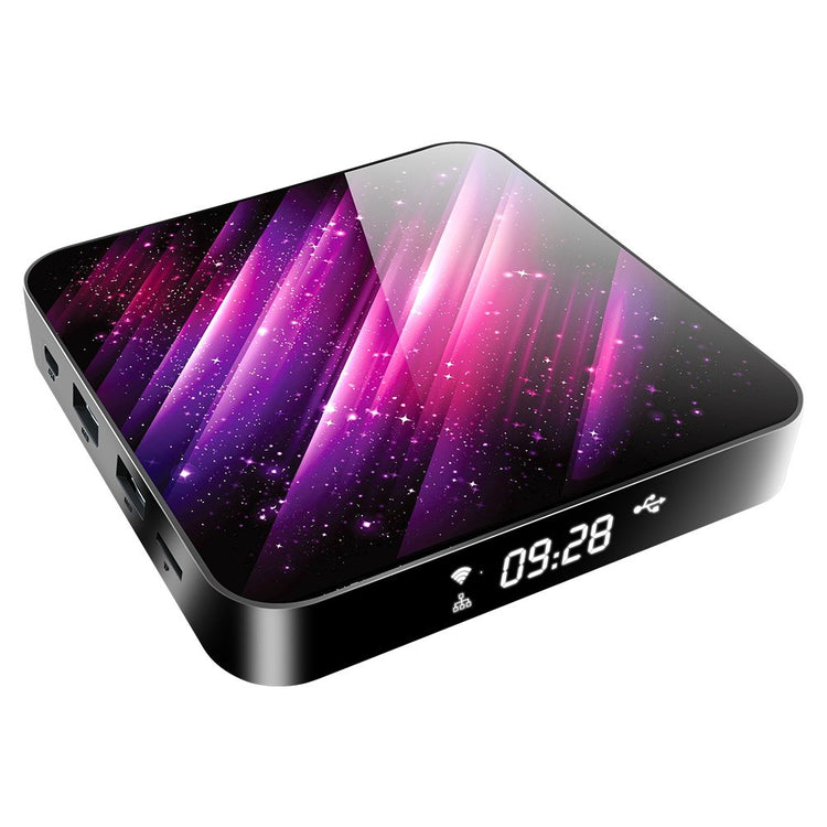 a digital device with a screen and a digital clock