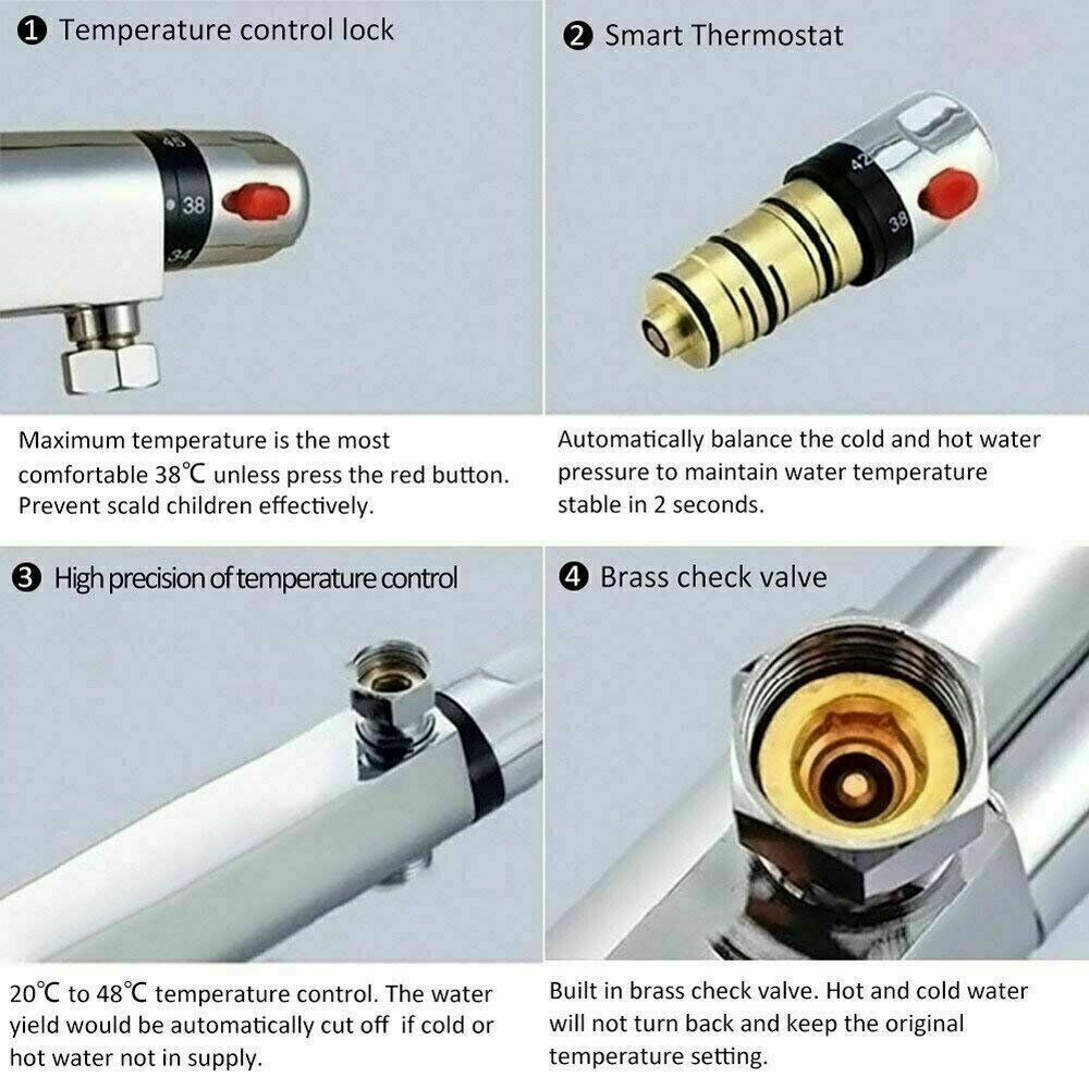 a collage of different types of thermostats