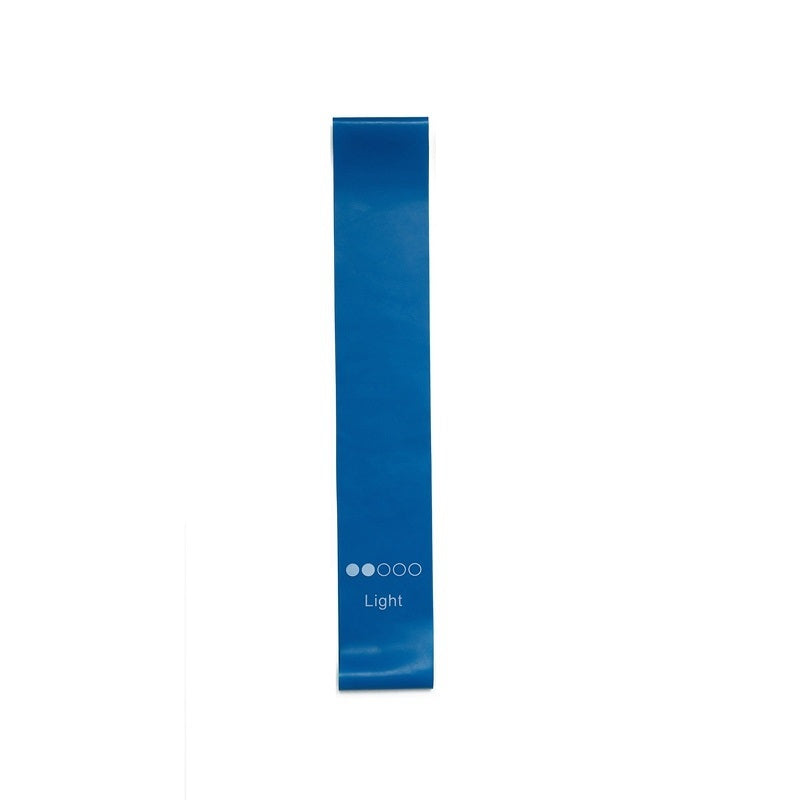 a blue band on a white background