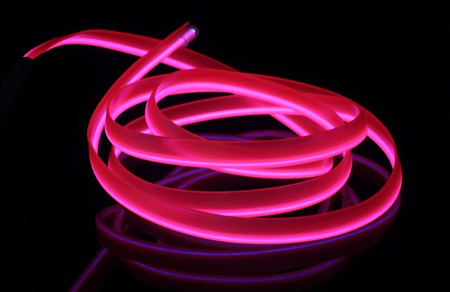 a pink light flexible wire
