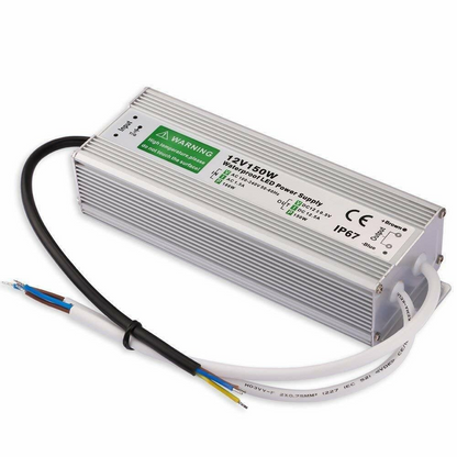 DC12V IP67 12.5A 150W Waterproof LED Driver Power Supply Transformer~3346