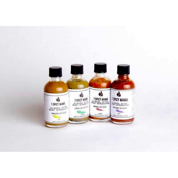 a group of bottles of sauce